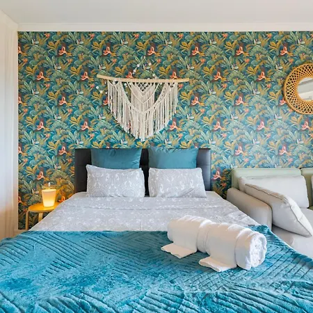 Lejlighed Cozy Retreat Near Lisbon With Sea View Almada